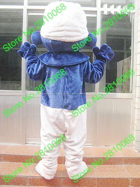 Шлем из ЭВА голубой эльф костюм-талисман мультяшная одежда маскарад день