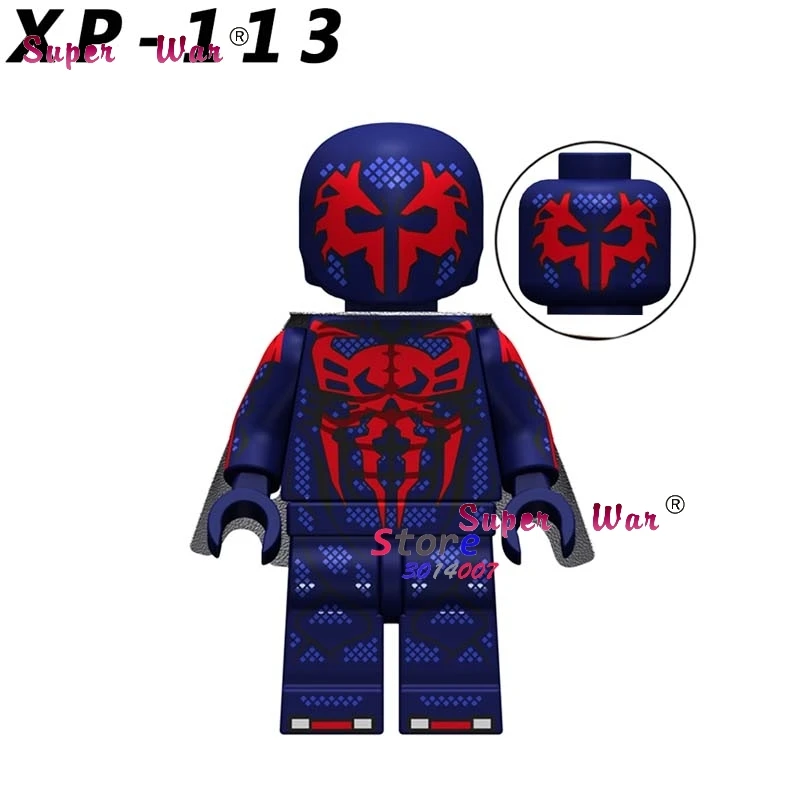 XP113 Одиночный фильм Marvel Человек-паук, Дэдпул, Капитан Америка, Железный человек, муравей, Халк, строительные блоки, игрушка для детей - Цвет: XP113