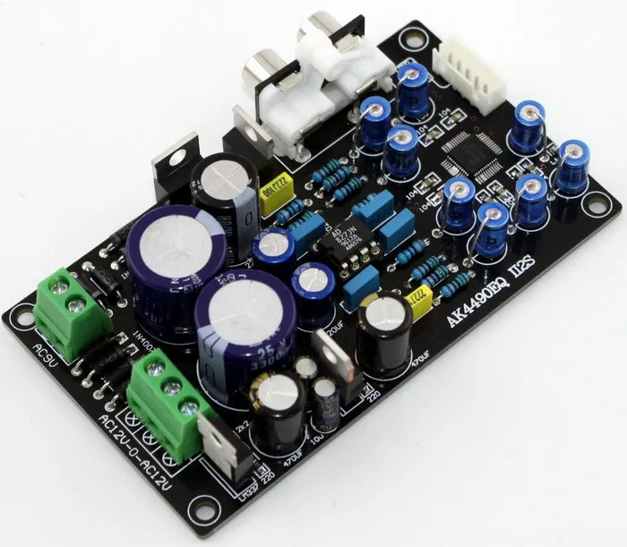 Frss Доставка AK4490EQ AK4490 II2S DAC декодер плата/AC15V 0 AC15V(15 Вт) AC9V 10 Вт|dac board|board boardc c |