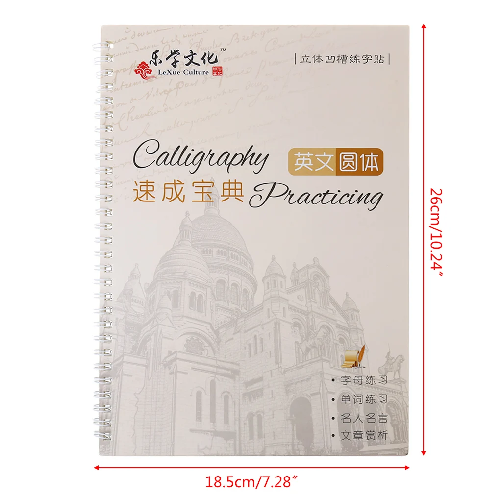 Cursive Writing English Calligraphy Copybook For Adult Children Exercise Groove Handwriting Practice Book Buy At The Price Of 3 55 In Aliexpress Com Imall Com