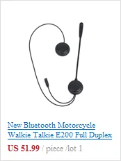 EJEAS Walkie Talkie велосипедная bluetooth-гарнитура с поддержкой высококлассной NFC подходящей трубки с дистанционным управлением мотоцикла