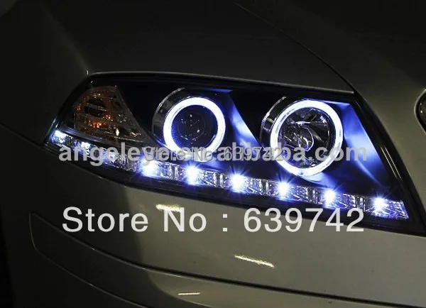 Для Skoda Octavia светодиодный фонарик на голову с линзы проектора Bi Xenon 2007 2009 год|light