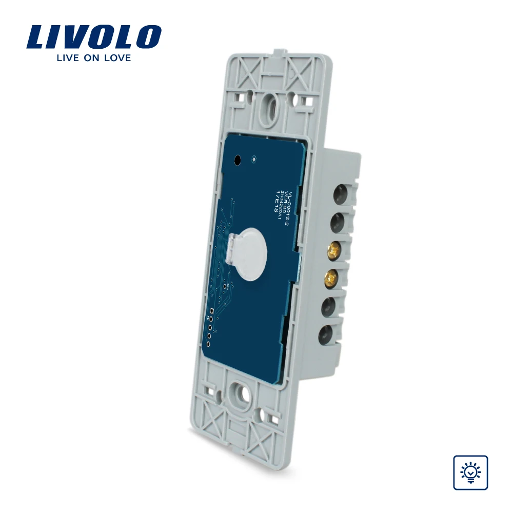 Livolo US стандартный настенный светильник с сенсорным диммером базовая панель AC 110 ~