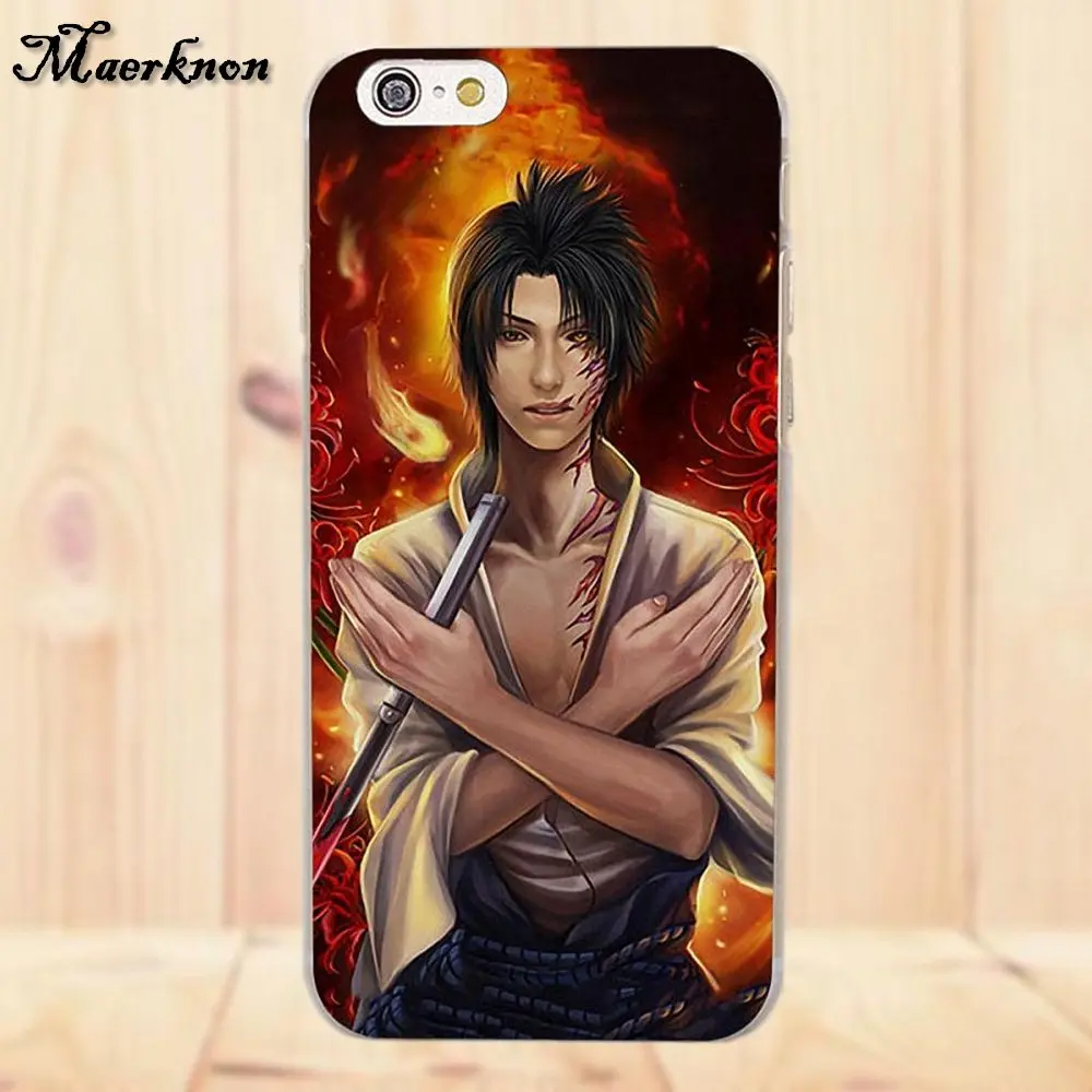 Чехол для телефона Xiaomi Redmi 4 3 3S Pro Mi3 Mi4 Mi4i Mi4C Mi5 Mi5S Mi Max Note 2 Famous Anime Naruto Sasuke Uchiha|case