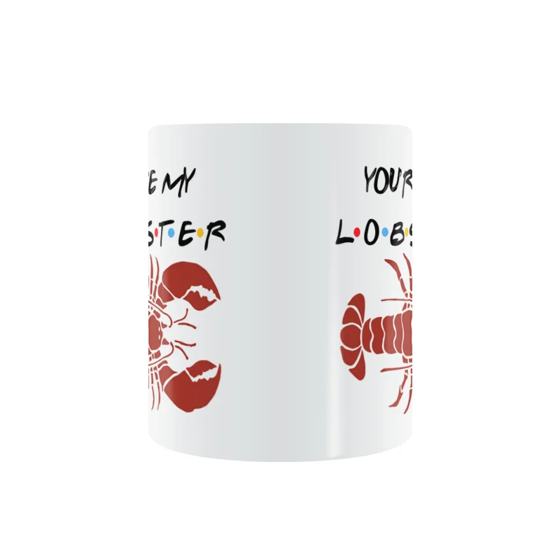 Друзья ТВ шоу ты мой Лобстер Кружка Кофе Молоко керамическая чашка креативные DIY