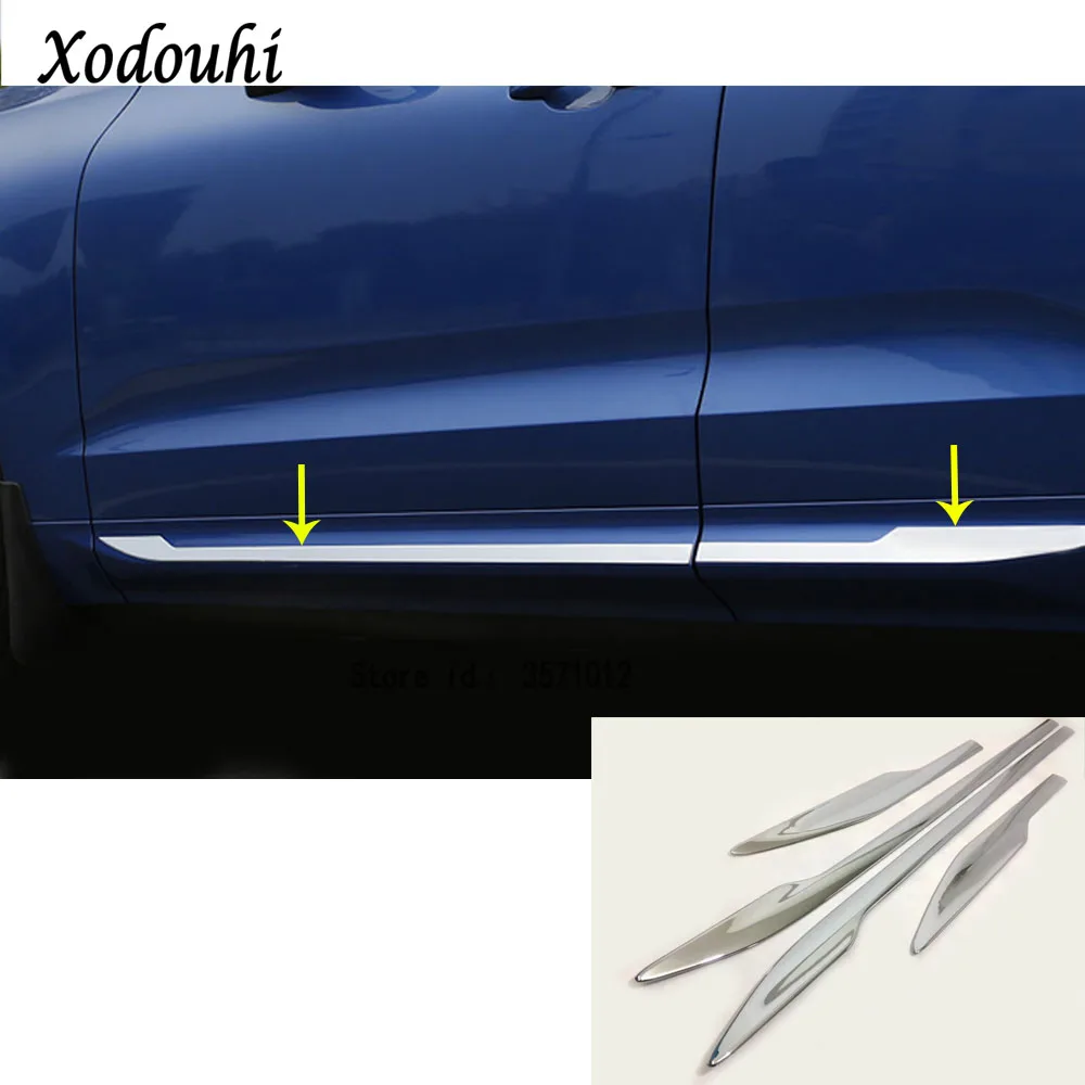 Для Volvo XC60 2018 2019 2020 детектор крышки для стайлинга автомобиля ABS Хромированная