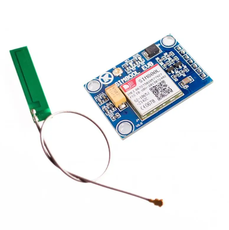 Official iSmaring SIM800L GPRS GSM Module w/ PCB Antenna SIM Board Quad band for MCU Arduino Diy RC Toy Kit Electroincs Deve | Игрушки и