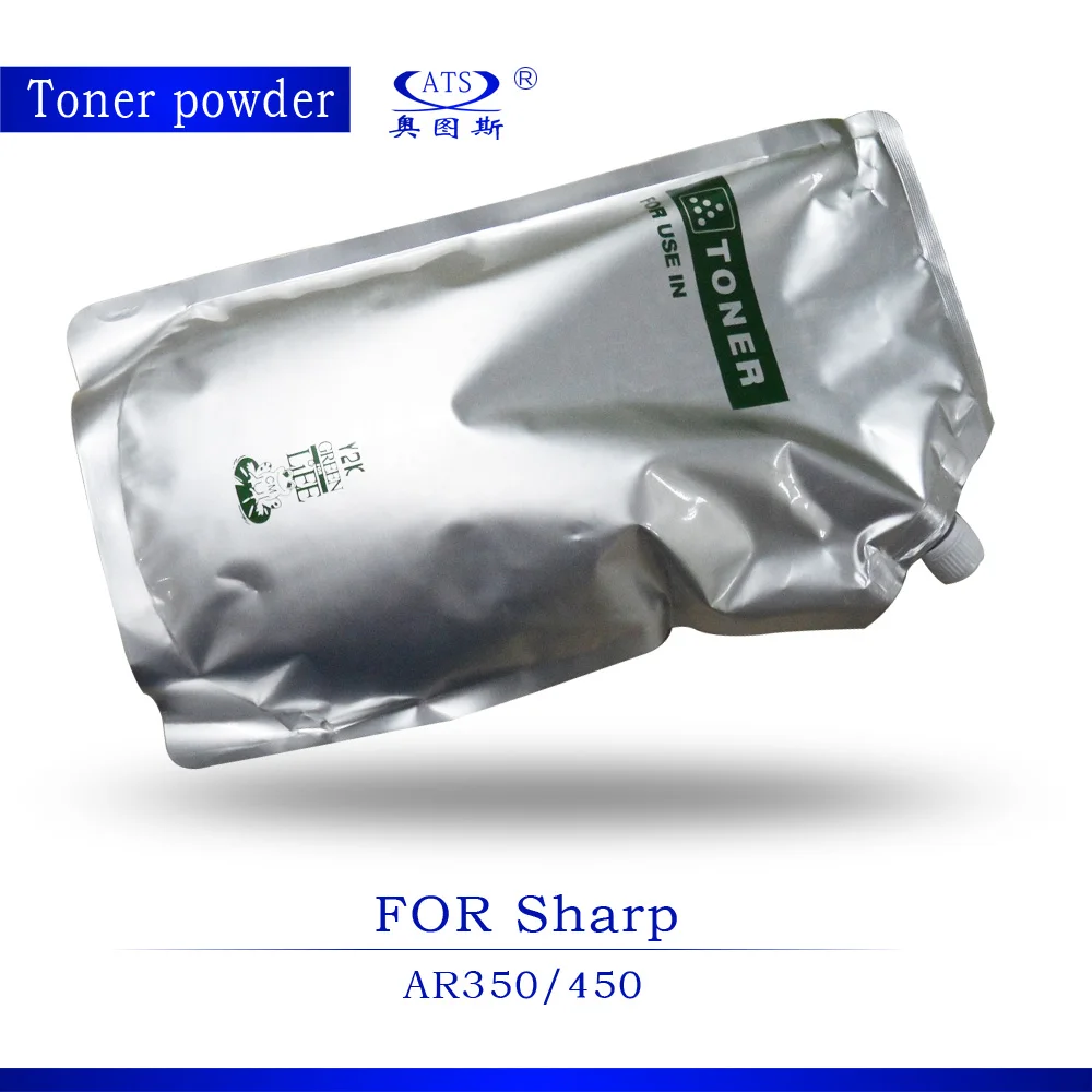 Фото 1 шт. 1 кг порошок для электростатической печати для Sharp AR 350 450 451 3511 4511 420U Совместимость AR350 AR450 AR451 AR3511 AR4511 AR420U для тонера к принтеру №1