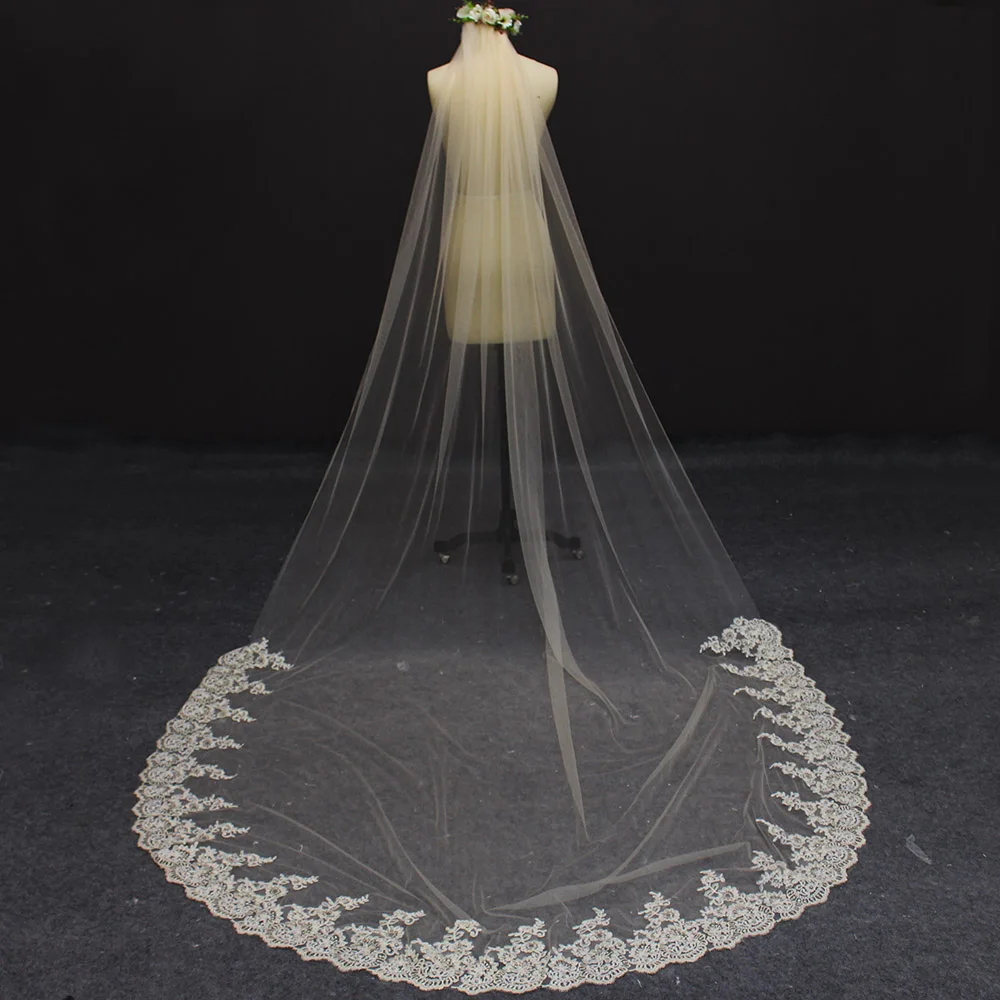 Реальные фотографии новинка один слой 2 5 метров кружево цвета шампанского внизу