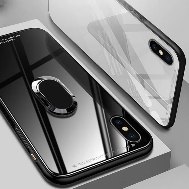 Магнитный чехол с подставкой для Samsung Galaxy S10 S9 S8 Plus Note 9 8 чехлы телефонов из