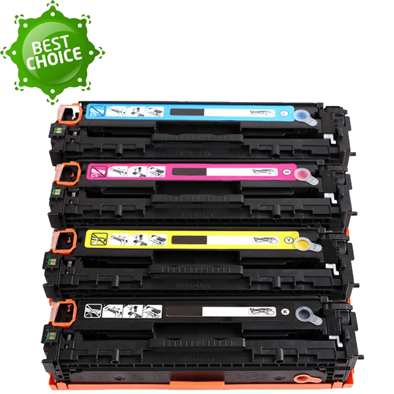4X совместимый цветной тонер-картридж CF210A CF211A CF212A CF213A 131A 131 для hp LaserJet Pro 200 color MFP M276nw