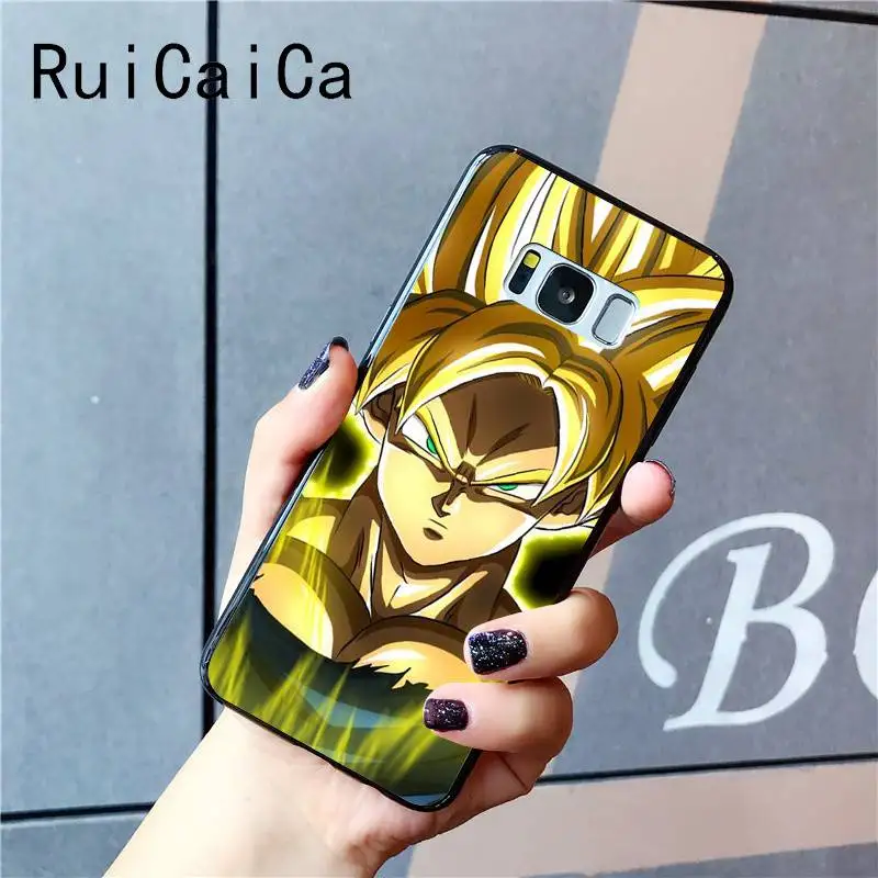Модный черный чехол Ruicaica Dragon Ball Z Super DBZ Goku для Samsung Galaxy S7edge S6 edge plus S10 S8 S7 S9 Plus |