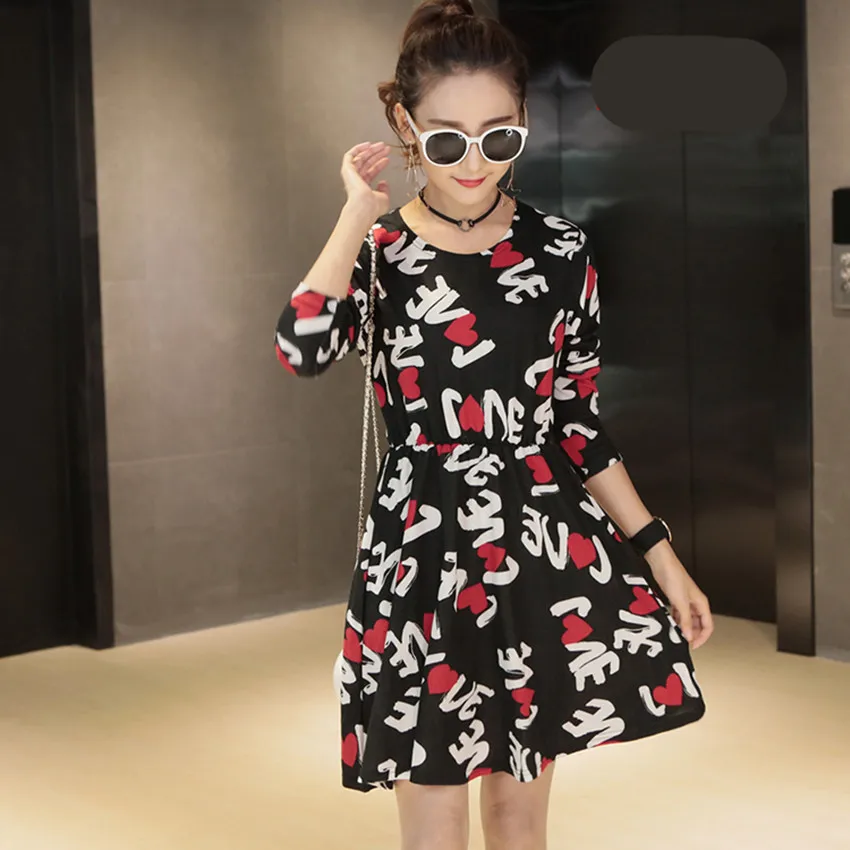 Женское платье с длинными рукавами Повседневное платье-туника карамельных