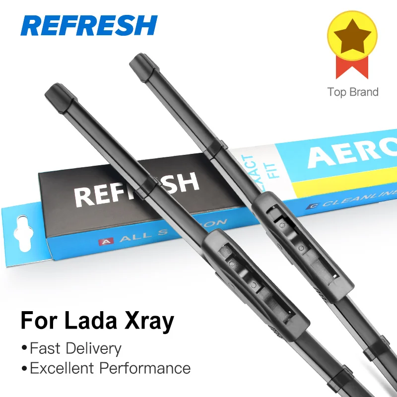 

REFRESH Wiper Blades for Lada Xray Fit Bayonet Arms 2015 2016 2017 2018 2019 2020