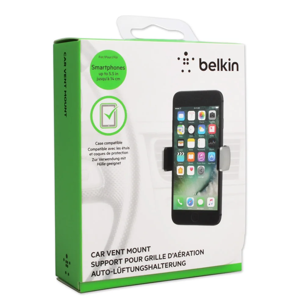 special offer belkin original universal mobile phone holder stand car vent mount for iphone12 for huawei p40 f7u017bt free global shipping
