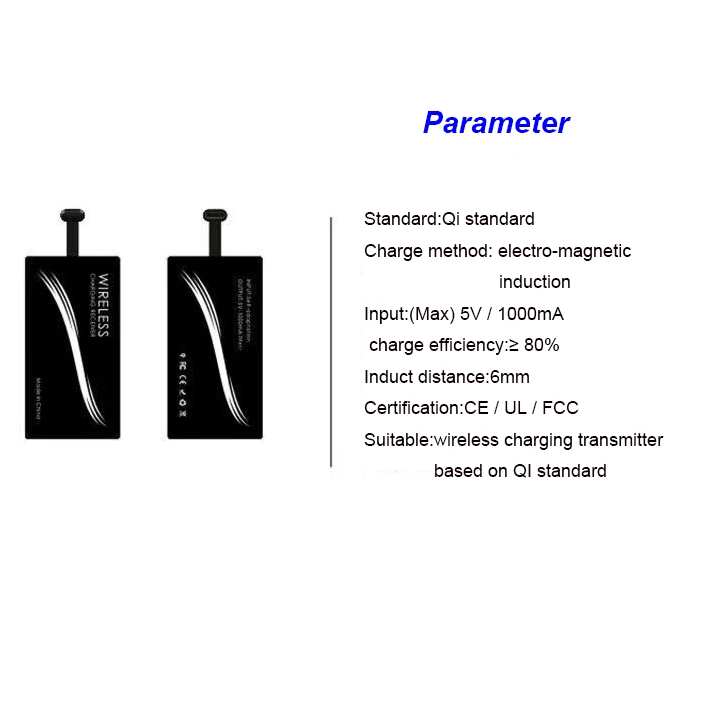 Riggler Wireless Charge Receiver for Micro Iphone Type-C Mobile Phones Universal Qi Charger | Мобильные телефоны и