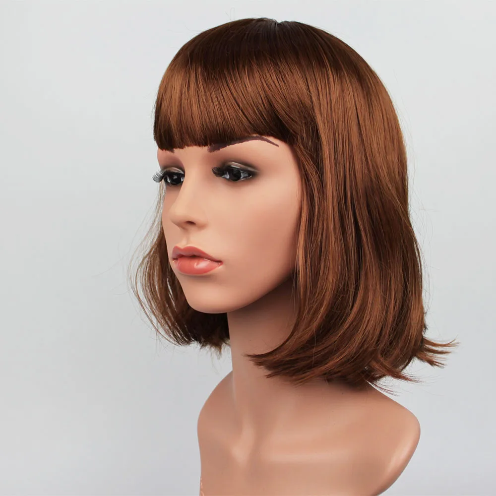 

High Quality Realistic PE Female Mannequin Dummy Head With Hair For Hat & Sunglass & Jewelry Display D5-FIR,T25