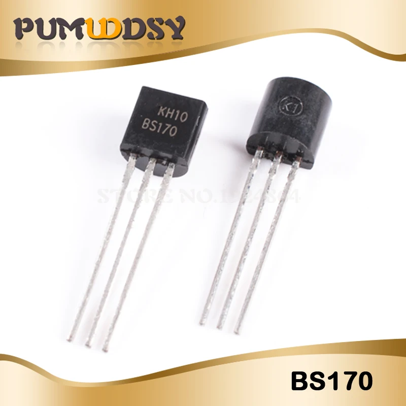 10 шт./лот BS170 TO-92 MOSFET N-CH 60V 500MA лучшее качество IC