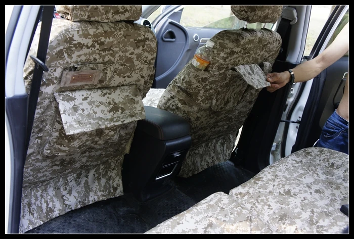 Acu Camouflage seat cover car covers beige digital functional type for MITSUBISHI lancer ex V3/5/6 Pajero Sport | Автомобили и