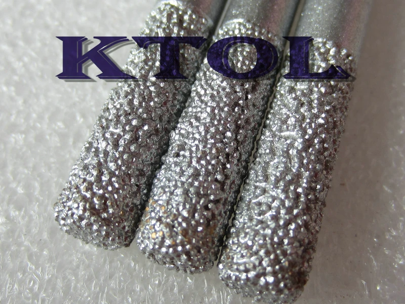 5 шт. SHK-6mm OVL-90mm Extralong плоский конец CNC мельница бит алмазный резак для камня мрамора