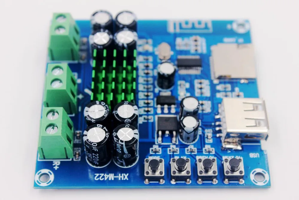 Плата усилителя мощности Bluetooth TPA3116D2 50 Вт x2 | Электроника