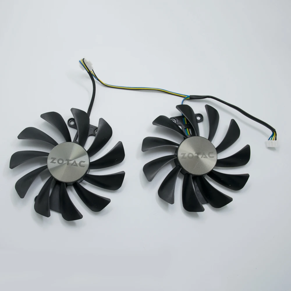 Кулер для видеокарты ZOTAC GTX 1070 1080 AMP ED 8GB GTX1080 95 мм|Кулеры и системы охлаждения