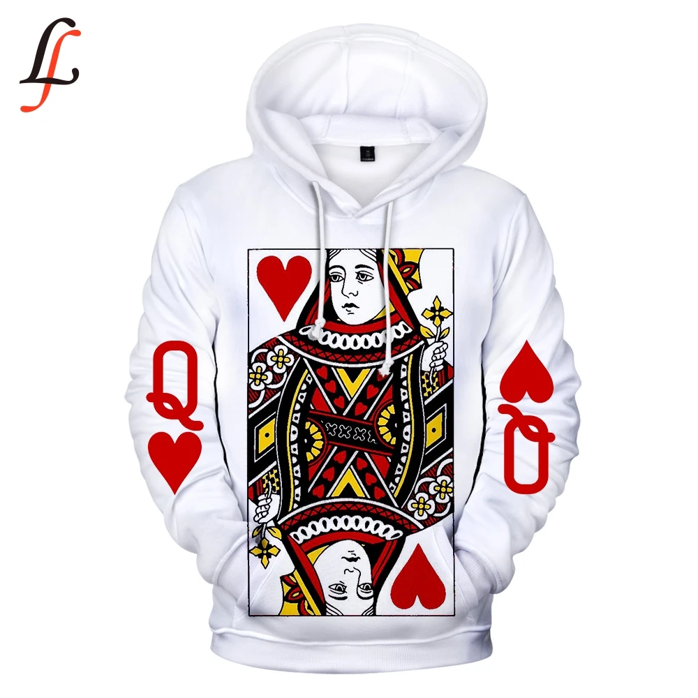 Poker 3D программное обеспечение новинка 2019 толстовка с принтом для женщин/мужчин