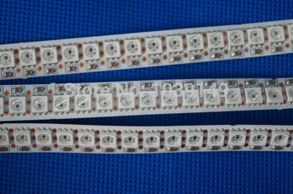 5 в полный цвет 1 м 5050 smd rgb led адресуемые 144 светодиодов/м ws2812b полоса не