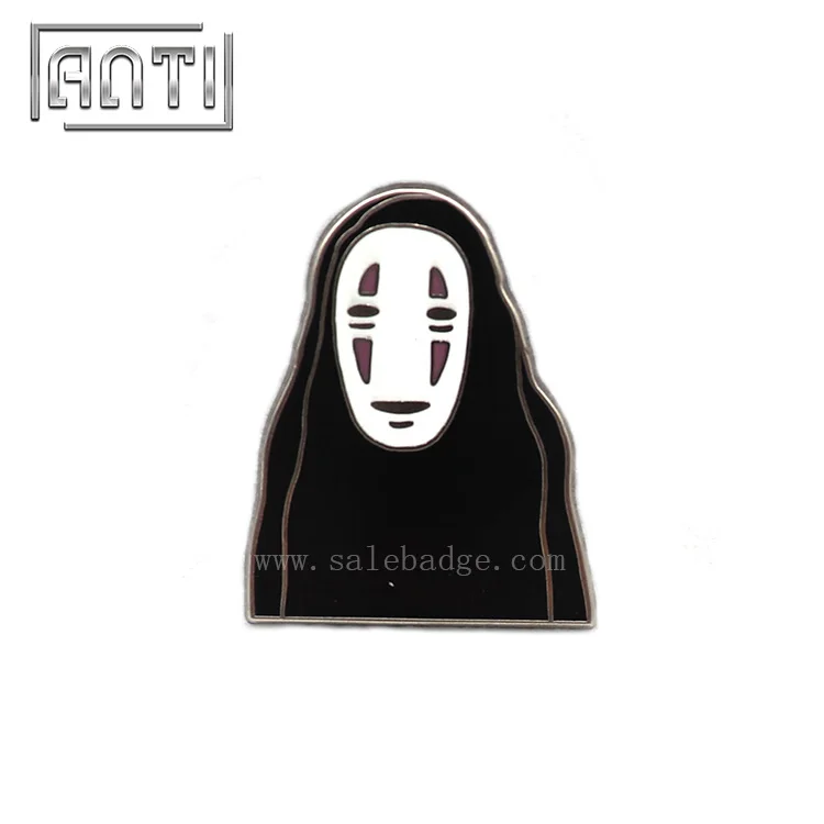 

Custom black a wide variety of anime lapel pin badge 0.5-2 inch