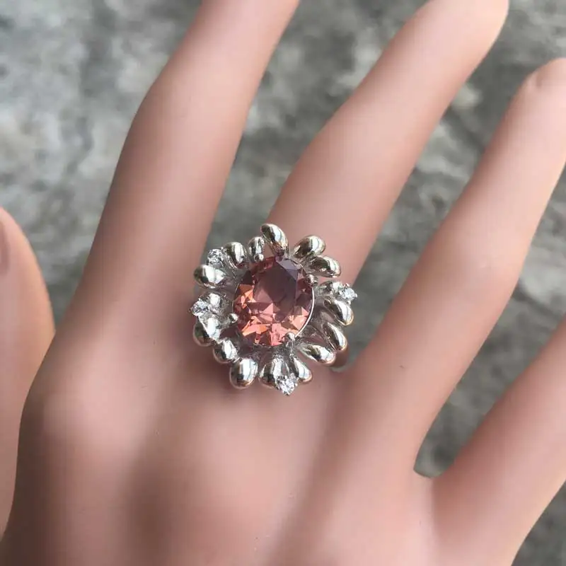 CSJ элегантное кольцо Zultanite из стерлингового серебра 925 пробы Oval9* 11 мм, созданное сультанитом, изменение цвета, ювелирные изделия, вечерние свадебные украшения для женщин