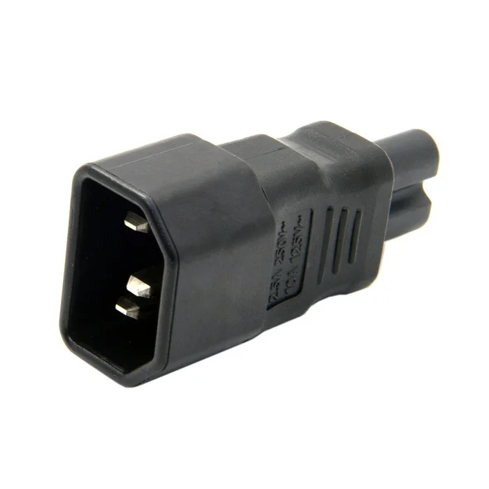 Стандарт литой IEC 320 IEC320 C14 розетка к C7 вилка AC адаптер питания набор UL