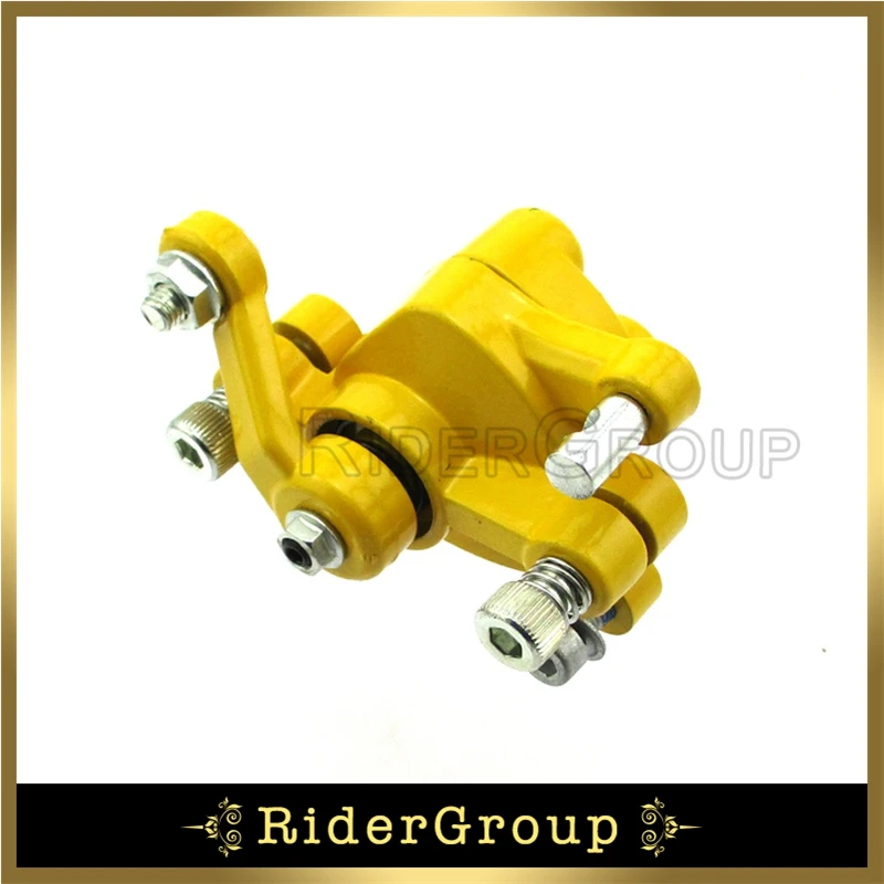 Желтые дисковые тормозные суппорты для Motovox MBX10 MBX11 MBX12 MM B80 Mini Bike|brake disc caliper|mini brake