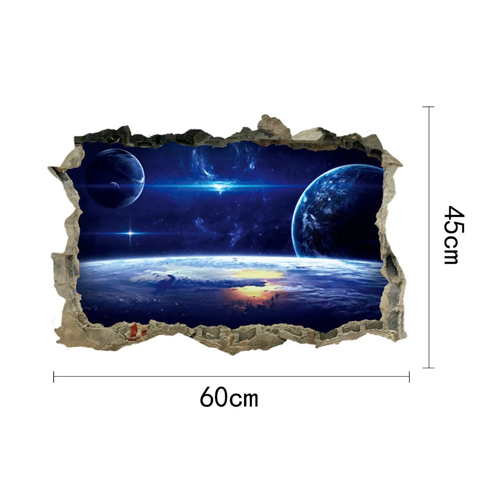 1* 3D Wall Stickers Home Living Room Decor Accessories Starry Sky Series For Kids Bedroom Decoration | Дом и сад