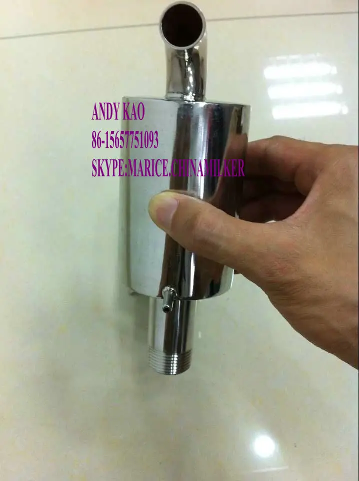 

Pump Muffler Mobile Milking Machine SS Vacuum Pump Silencer