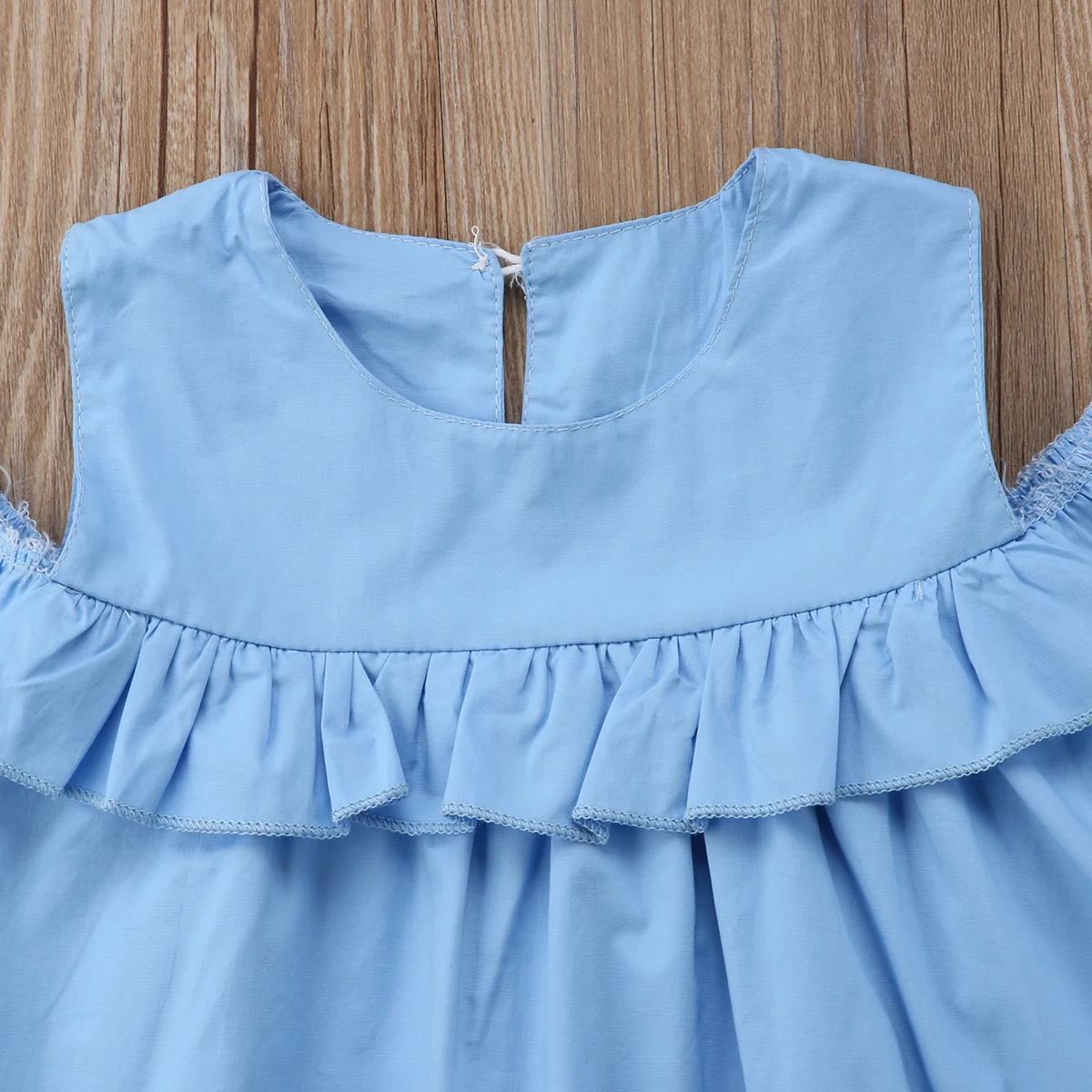 2018 Cute Kid Baby Girls Off Shoulder Party Pageant Tutu Dress Sundress Clothes Size 3-7T | Детская одежда и обувь