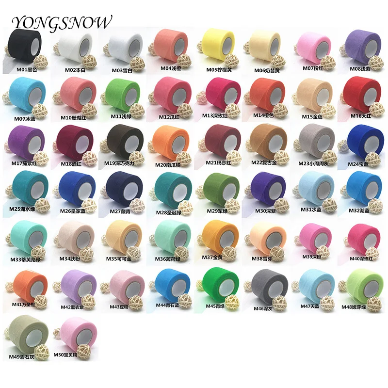 5 см * 25 ярдов блестящая ткань тюль рулон прозрачный кристалл органза катушка