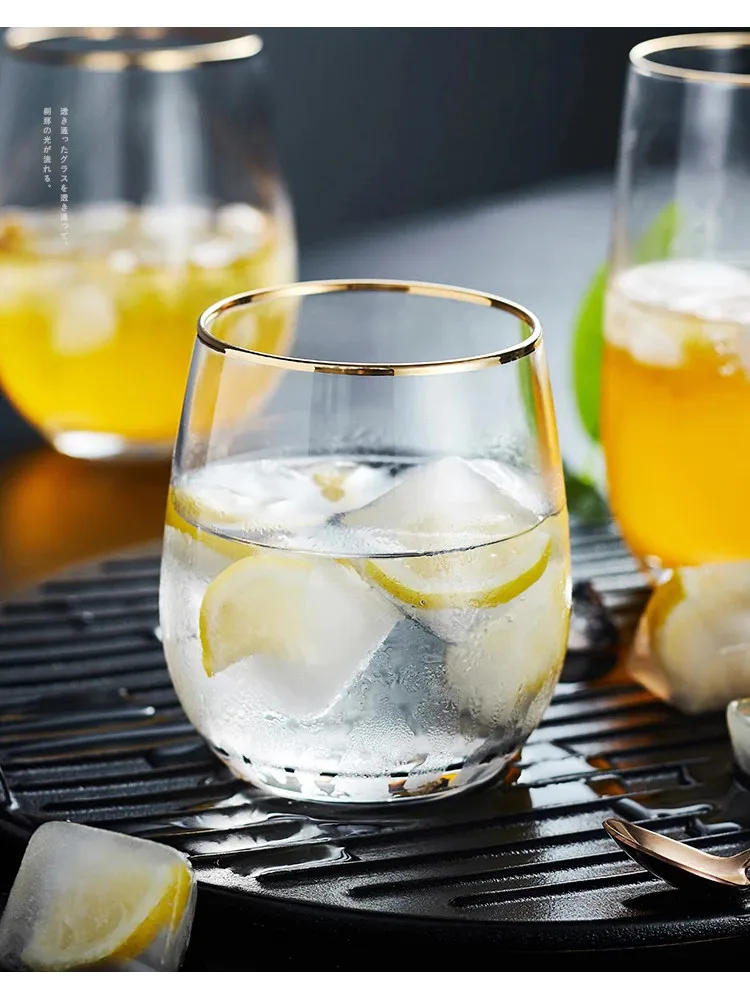 340/380/540 ML прозрачные круглые пивные кружки высокого Температура сопротивление воды кружка для коктейля очки бытовой очиститель фруктового сока чашка