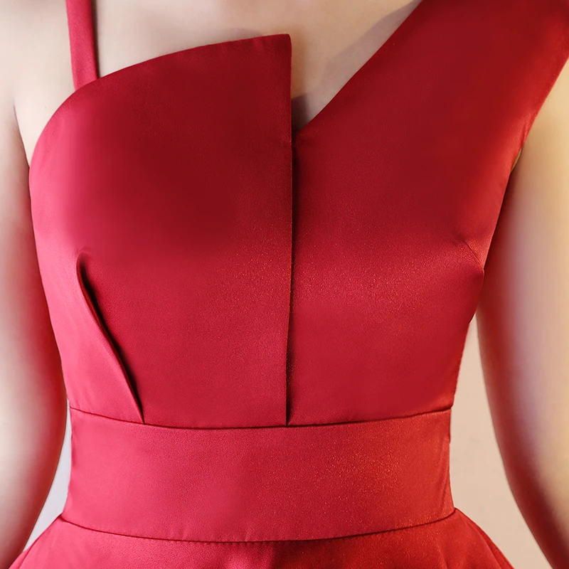 Женское короткое коктейльное платье DongCMY на одно плечо 2019|cocktail dresses|one shoulder cocktail
