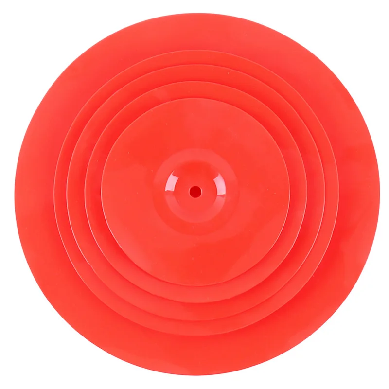 5 шт./компл. силиконовые всасывания контейнер с крышкой кухня сковорода пособия