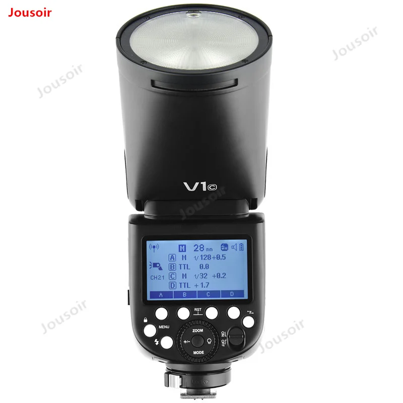 Godox V1 вспышка V1C V1N V1S V1F V1O TTL 1/8000s HSS литиевая батарея Speedlite для C N S O CD50 T03 Y |