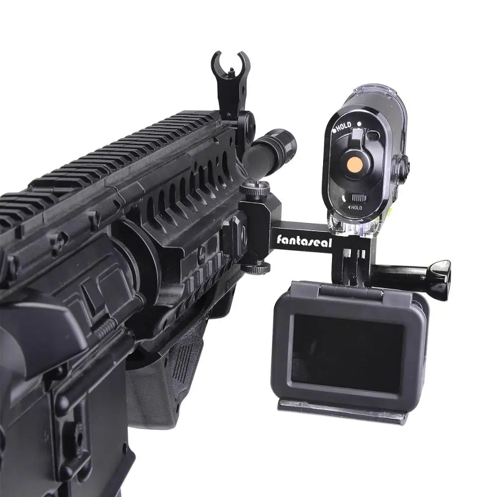 5в1 страйкбол Пейнтбол AR-15 пистолет винтовка Пикатинни адаптер крепление Рамка крепления комплект для DJI OSMO Карманный стабилизатор для фотоаппарата