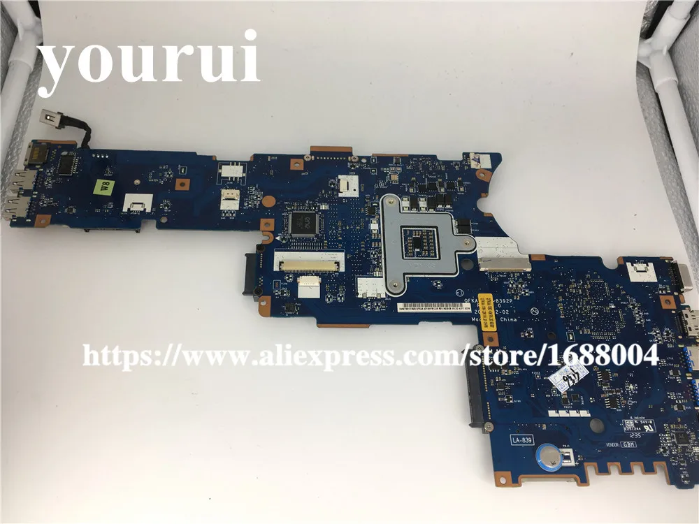 Отлично подходит для Toshiba P855-S5312 P850 P855 Материнская плата ноутбука HM76 DDR3 K000135150 qfkaa LA-8392P рабочих