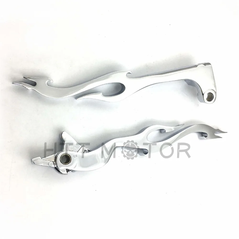 Aftermarket free shipping motorcycle parts Brake Clutch Flame Hand Lever Fit for yamaha YZF R1 R6 R6S FZ1 FZS1000 CHROMED | Автомобили и
