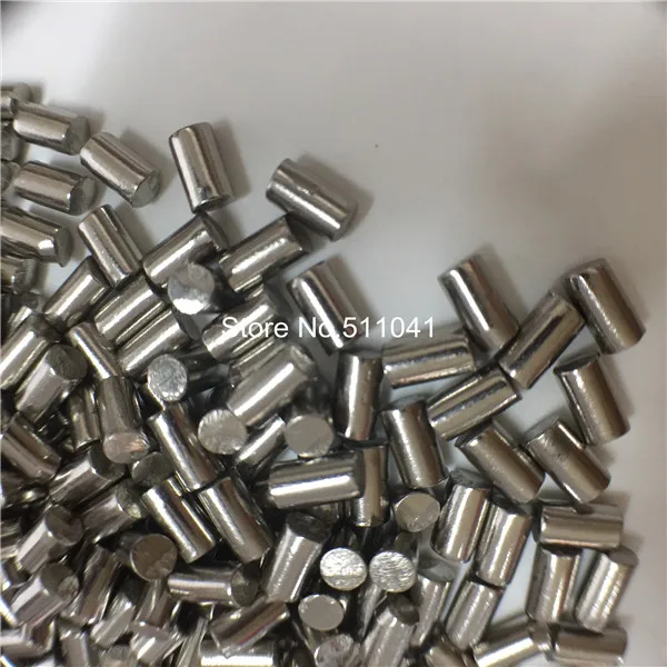 

High purity 99.996% nickel rod, nickel grain 8x10 8x15 for evaporation Plating,Vacuum coating Materials , Paypal