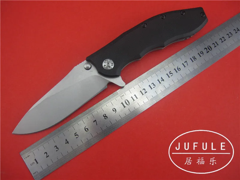 Jufule yidu ZT0562 складной нож Ножи 9Cr18Mov лезвие Сталь G10 ручка Утилита открытый кухня
