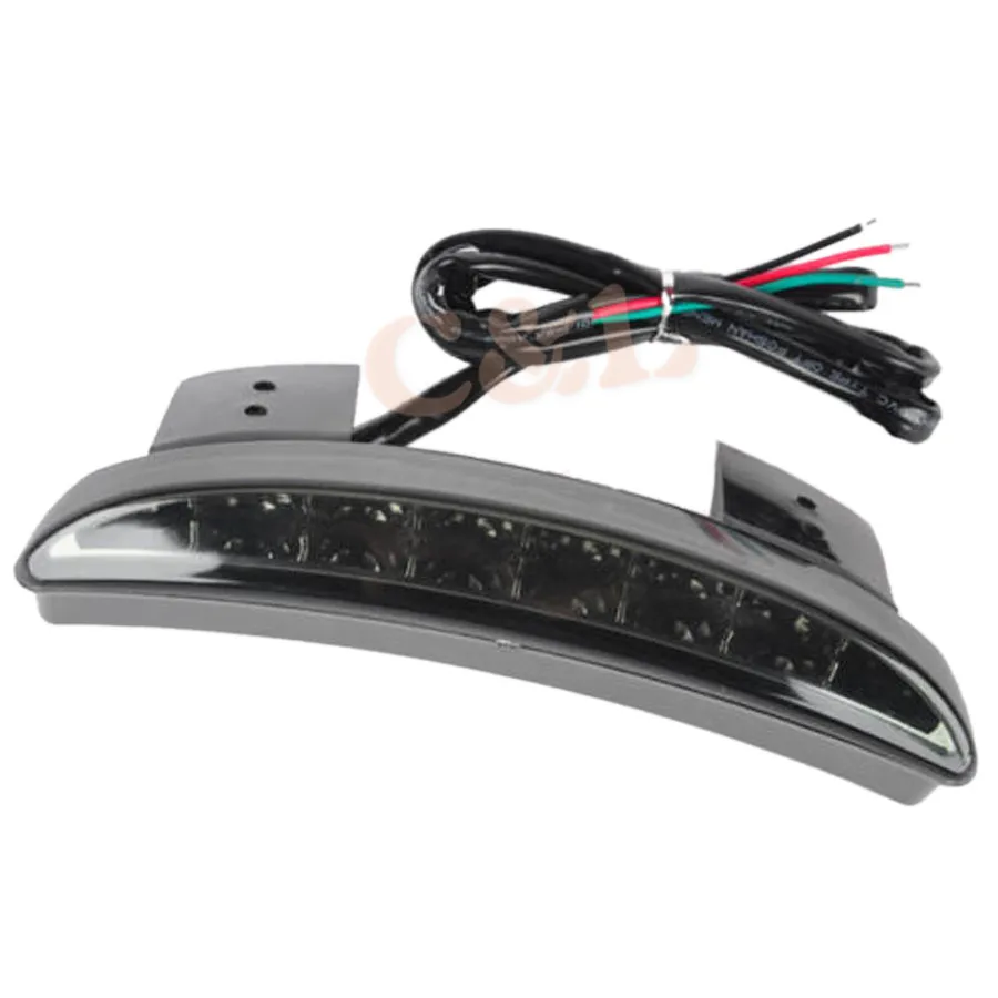 Новый мотоциклетный ДЫМ Len заднее крыло края светодиодный задсветильник для Harley