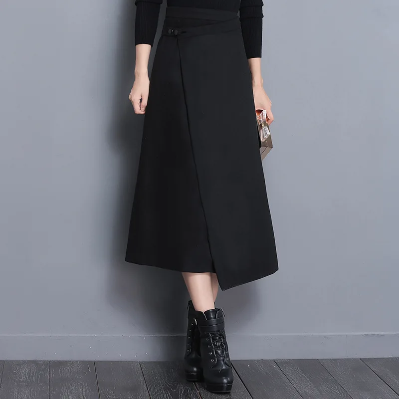 2019 модные весенние новые Faldas Largas Elegantes офисные юбки с талией женские ягодицы