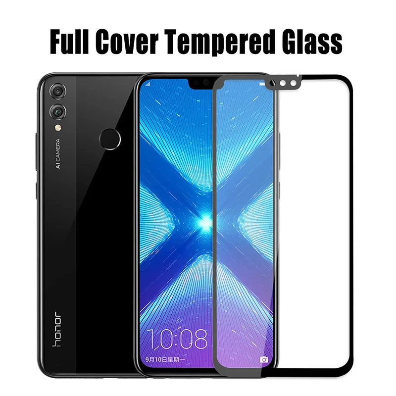 Закаленное стекло 9D для Huawei Honor 6x/7a/7c/7s/7x/8a/8c/8x Lite|Защитные стёкла и плёнки