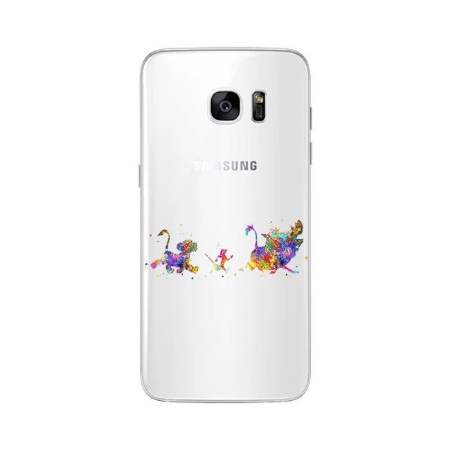 TPU Король Лев Пумба Акуна Матата Мягкий силиконовый чехол для телефона samsung Galaxy S6 S7EDGE S8 S9 S10PLUS S10Lite M10 M20 - Цвет: TPU