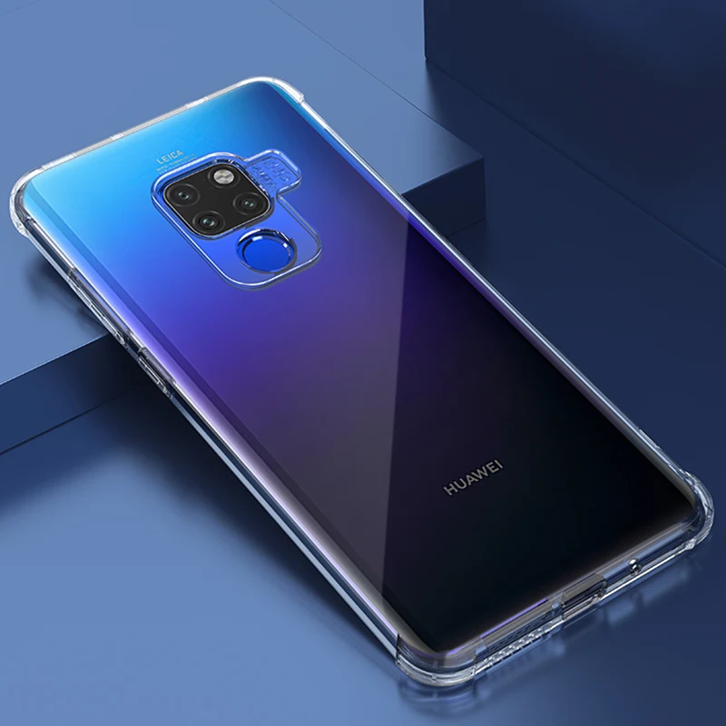 Силиконовый прозрачный чехол Msvii для Huawei Mate 10 20 20X P10 P20 pro P30 lite 9 3 4 Y6 2018 Y9 2019 honor View